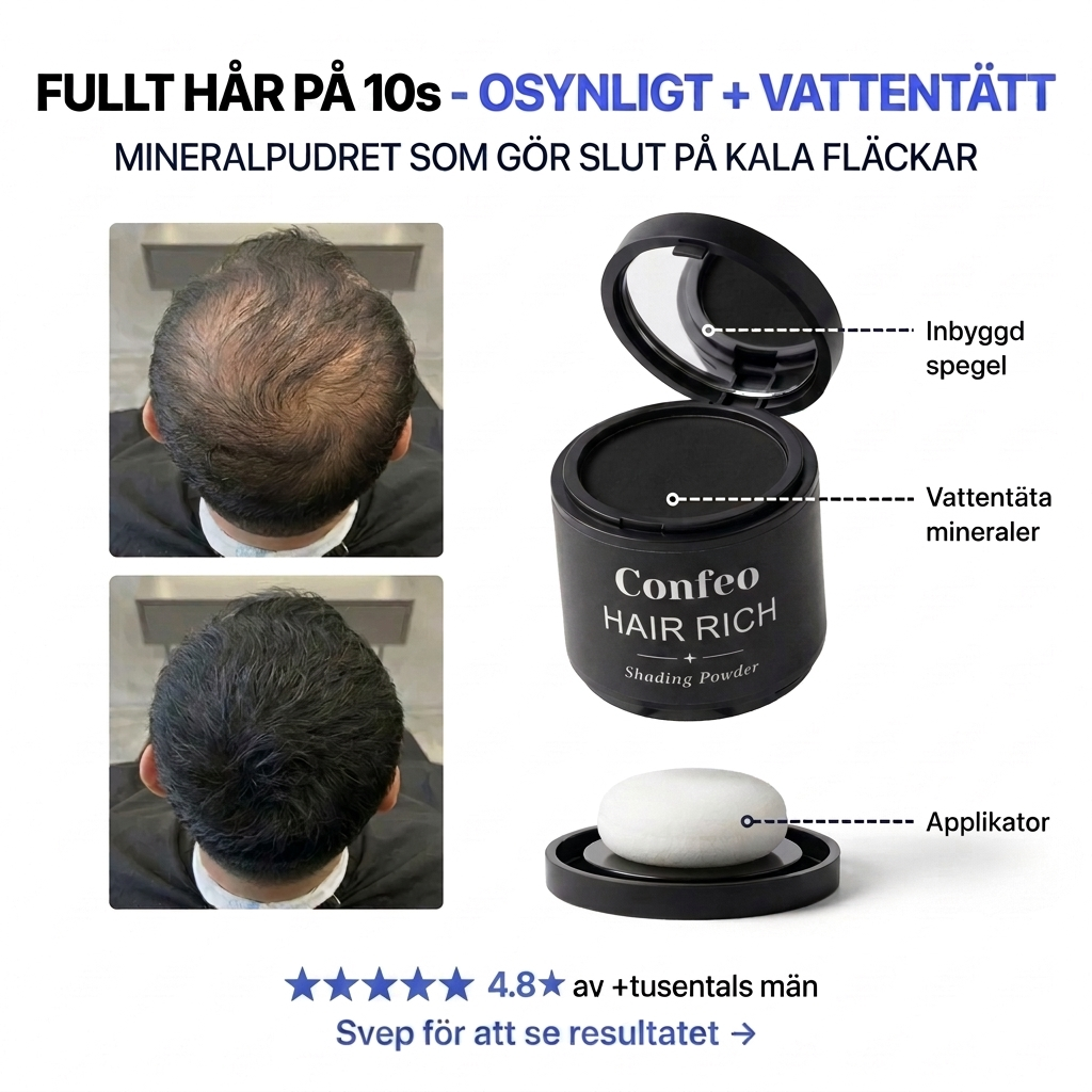 Confeo för män – Ingen märker skillnaden